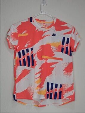 Nike Challenge Court 2020 Andre Agassi Tee Rare Size XL Mens